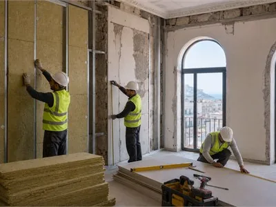 Isolation des parois lors de la réhabilitation d’un bâtiment