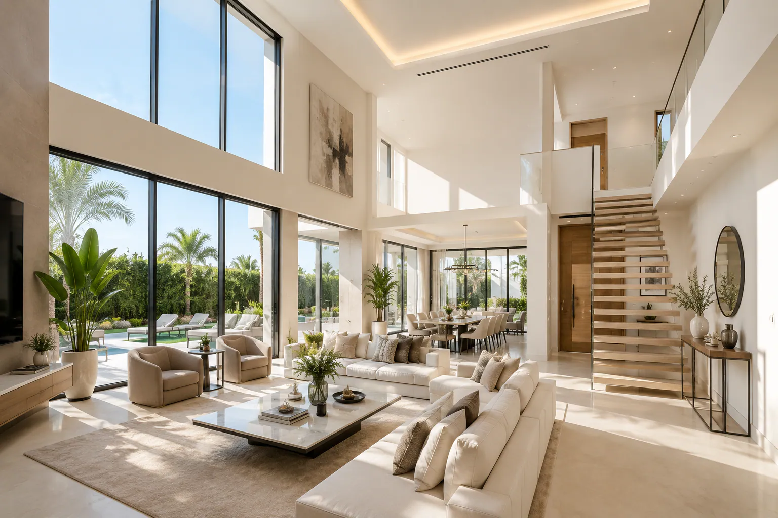 Intérieur moderne après rénovation à Tanger